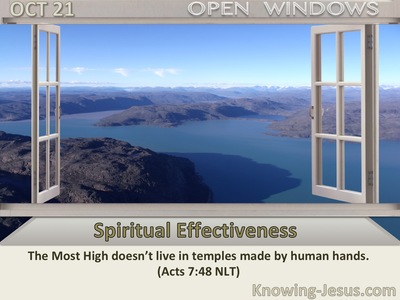 Spiritual Effectiveness